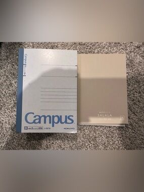 Campus Blue & Cream Notebooks Set